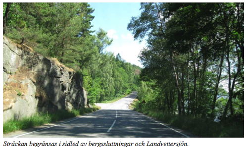 Landvettervgen. Foto Hrryda kommun