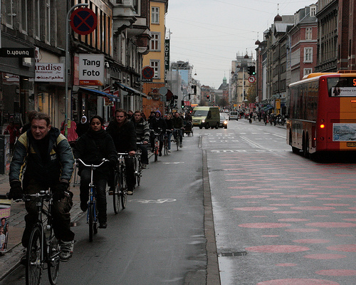 Nrrebrogade tar lika mycket trafik som en motorvg